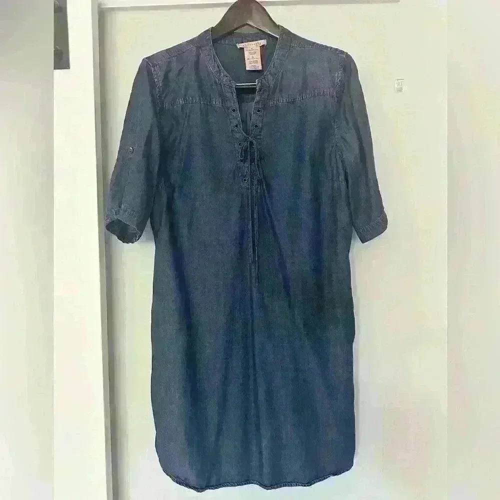 Philosophy dress denim‎ with pockets